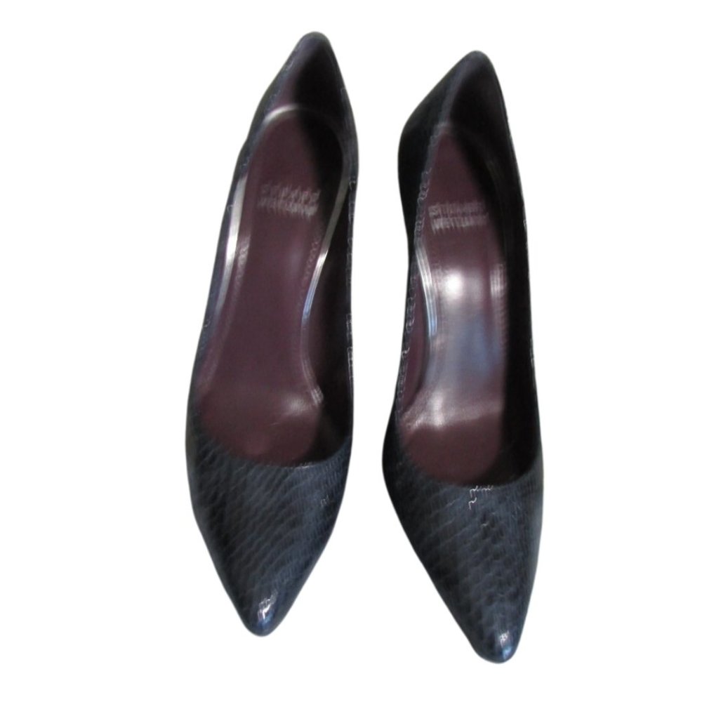 Stuart Weitzman Power Sea Crystal Snake Shoes